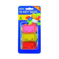 KEVRON ID5 KEY TAGS STANDARD Assorted Pk10
